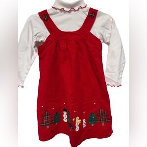Festive Red Kids Matching Set
